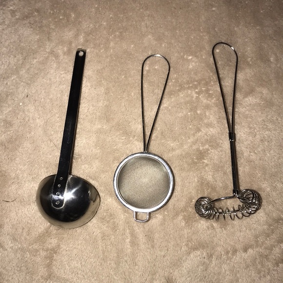 Mini whisk strainer and ladle 💕 - Picture 2 of 2
